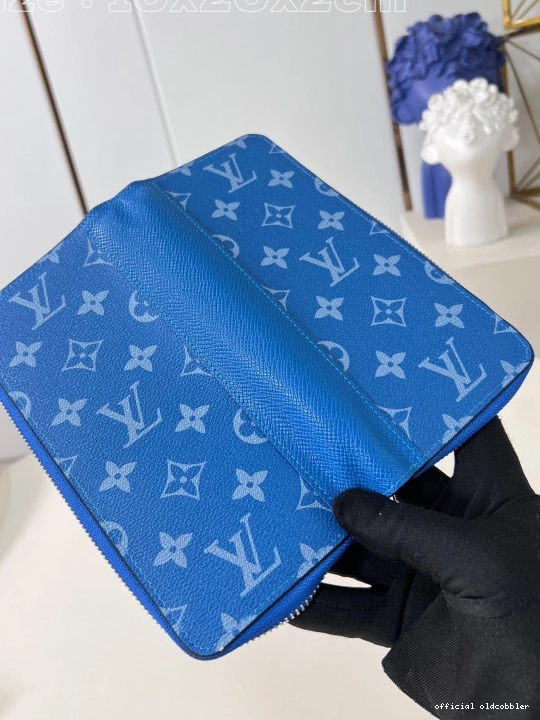 Official oldcobbler LOUIS VUITTON cm WALLET-10*20*2 ZIPPY 0814
